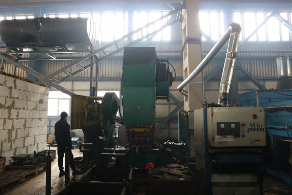 An operating machine-building industrial complex in the town of Svitlovodsk, Kirovohrad region