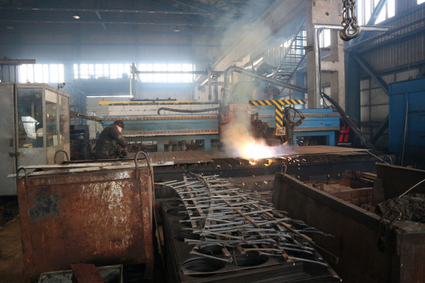 An operating machine-building industrial complex in the town of Svitlovodsk, Kirovohrad region