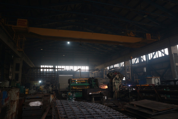 An operating machine-building industrial complex in the town of Svitlovodsk, Kirovohrad region