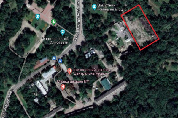 Продаж земельної ділянки 0,75 га (майнового комплексу) в центрі міста Кропивницький