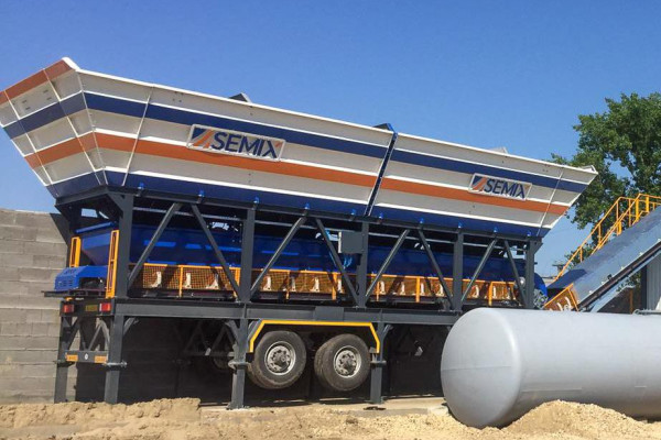 Продаж мобільного бетонного заводу SEMIX (Туреччина)