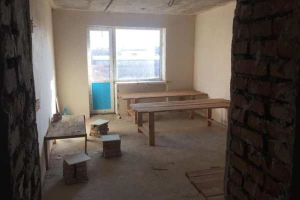 Незавершенное строительство 5 этажного дома на 200 человек в Полтавской области