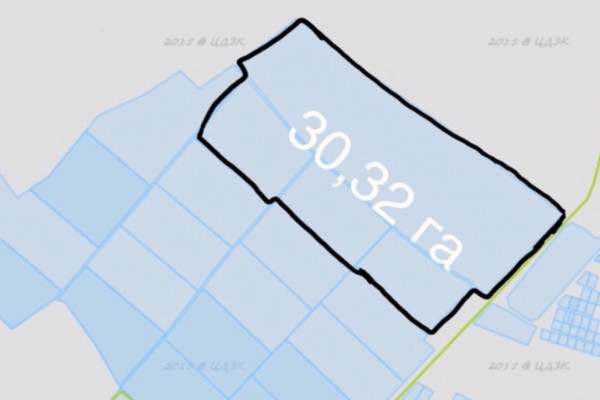 Продажа участков под логистический комплекс 20 га и 10 га, с. Любимовка (18 км до Киева)