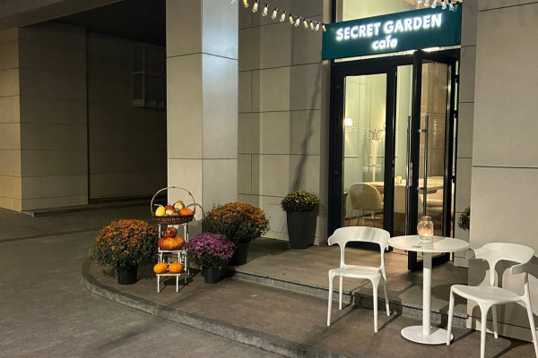 Продаж кав’ярні Secret Garden у центрі Києва 