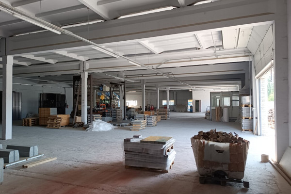 Продажа промышленного комплекса 23 550 м² с производством строительных материалов в г. Кременчуг