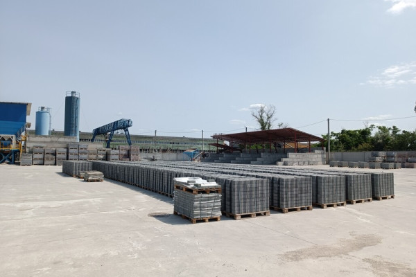 Продажа промышленного комплекса 23 550 м² с производством строительных материалов в г. Кременчуг