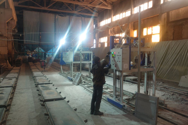 Foam Plastic and Polystyrene Concrete Block Production Facility in Kyiv for Sale