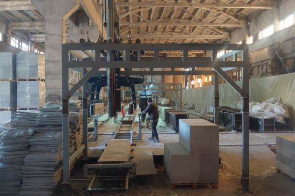 Foam Plastic and Polystyrene Concrete Block Production Facility in Kyiv for Sale