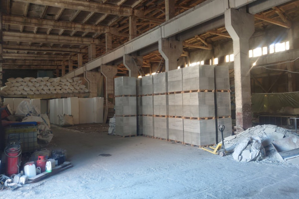 Foam Plastic and Polystyrene Concrete Block Production Facility in Kyiv for Sale