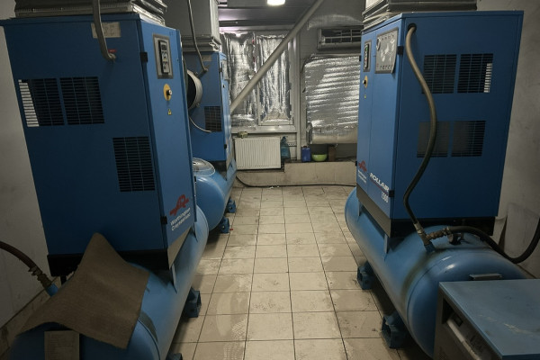 Продаж прального комплекса потужністю 400 тонн білизни на місяць біля Києва