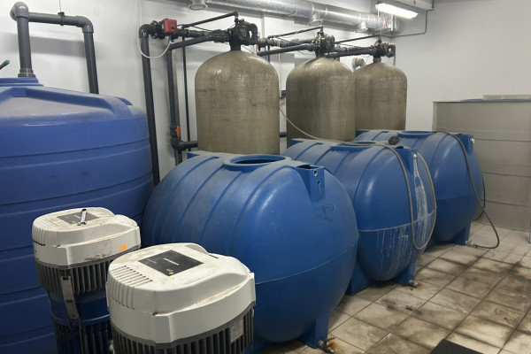 Продаж прального комплекса потужністю 400 тонн білизни на місяць біля Києва