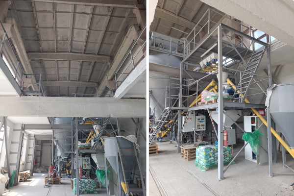 Продаж виробництва цементних сухих сумішей або комплекта обладнання у м. Кременчук