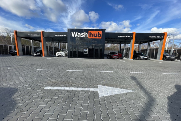 Продаж автомийки самообслуговування WashHub біля Києва