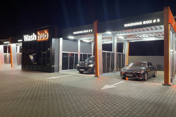 Продаж автомийки самообслуговування WashHub біля Києва