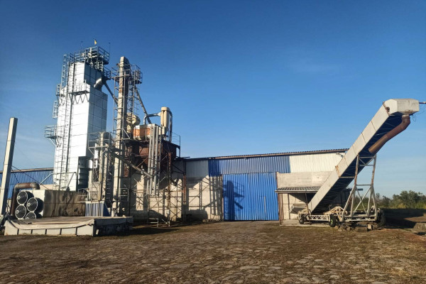 Продаж діючого сертифікованого зернового елеватора — 10 000 тонн, Полтавська область