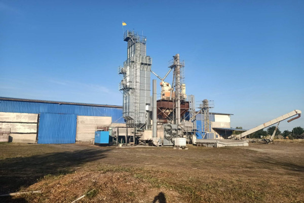 Продаж діючого сертифікованого зернового елеватора — 10 000 тонн, Полтавська область