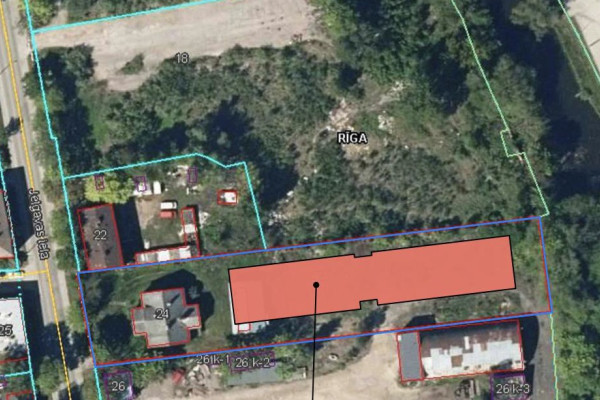 Продажа участка с проектом девелопмента комплекса 4500 м2 квартир в Латвии, Рига