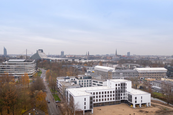 Sale of a New 4,500 m² Apartment Complex in Riga, Latvia