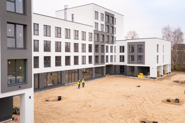 Sale of a New 4,500 m² Apartment Complex in Riga, Latvia