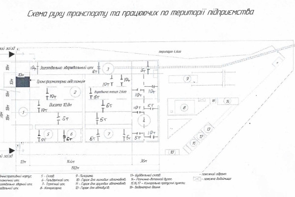 Продаж промислового майнового комплексу 28 300 м2, 5,4 га, Хмельницька область