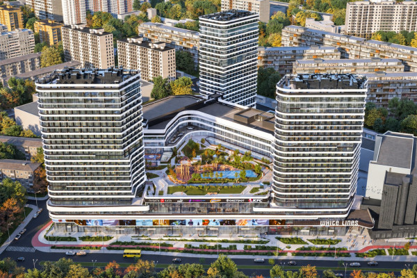 Продаж офісних і комерційних приміщень 6 396 м² у комплексі White Lines у Києві