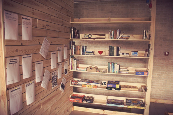 Кафе с концепцией арт-пространства