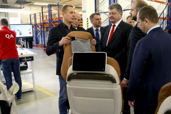 Во Львовской области запустили завод по пошиву сидений для Audi и BMW