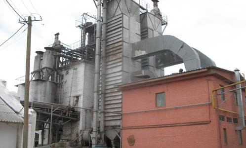 Зерновой элеватор в Одесской области