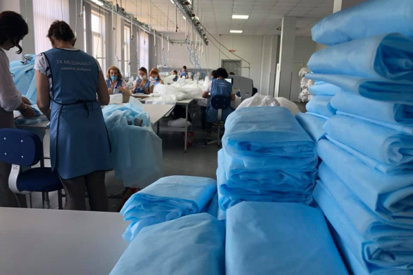 "Текстиль-Контакт" инвестировала  $500 тыс. в производство медицинской одежды