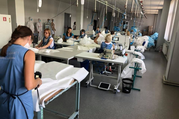 "Текстиль-Контакт" инвестировала  $500 тыс. в производство медицинской одежды