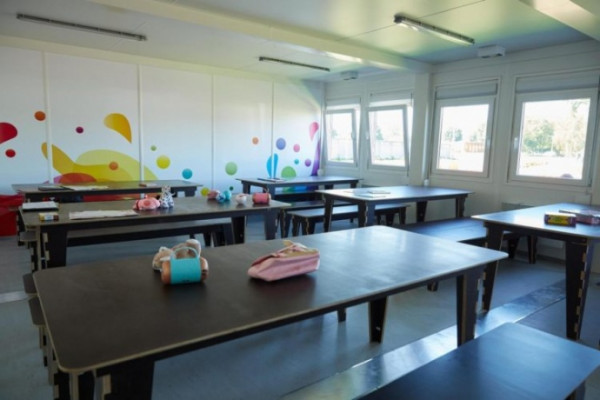 Первый пошел: в Бородянке открыли модульный городок для пострадавших от войны