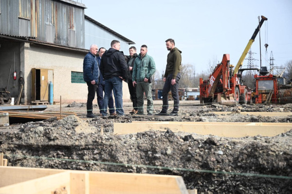 На Закарпатті розпочалося будівництво нового та відновлення релокованого заводу з виробництва турбін