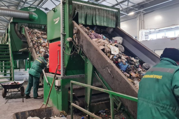 В Житомире запустили крупный мусороперерабатывающий завод с инвестицией в €12 млн