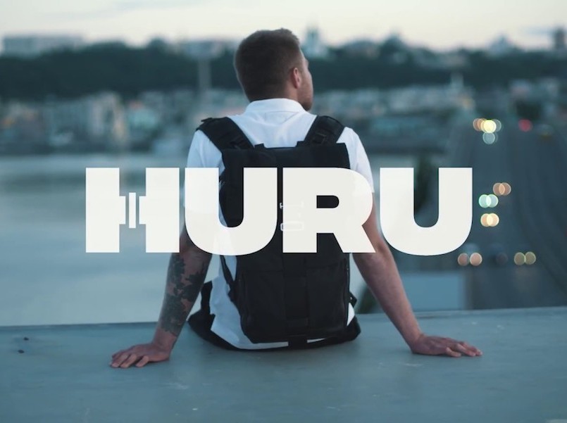 Ukrainian smart backpack HURU collects USD 52K at Kickstarter InVenture