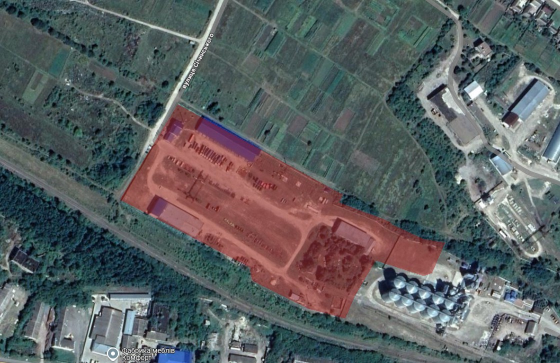Продаж промислово-складського комплексу 8400 м2, 6,4 га в Тернопільській області