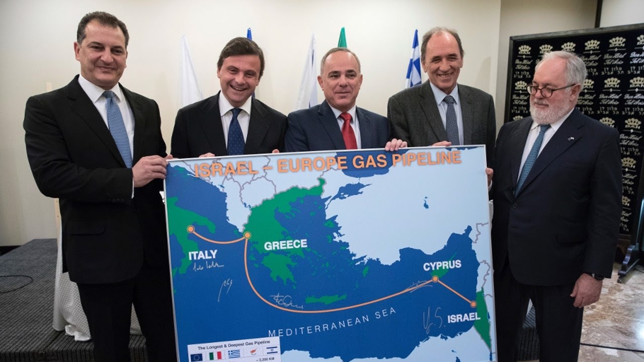 Израиль вместе с Грецией, Италией и Кипром построят самый длинный газопровод за $7 млрд