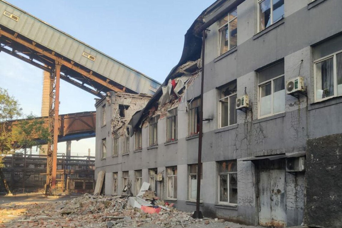 Which Ukrainian industrial enterprises were destroyed by Russia during the war