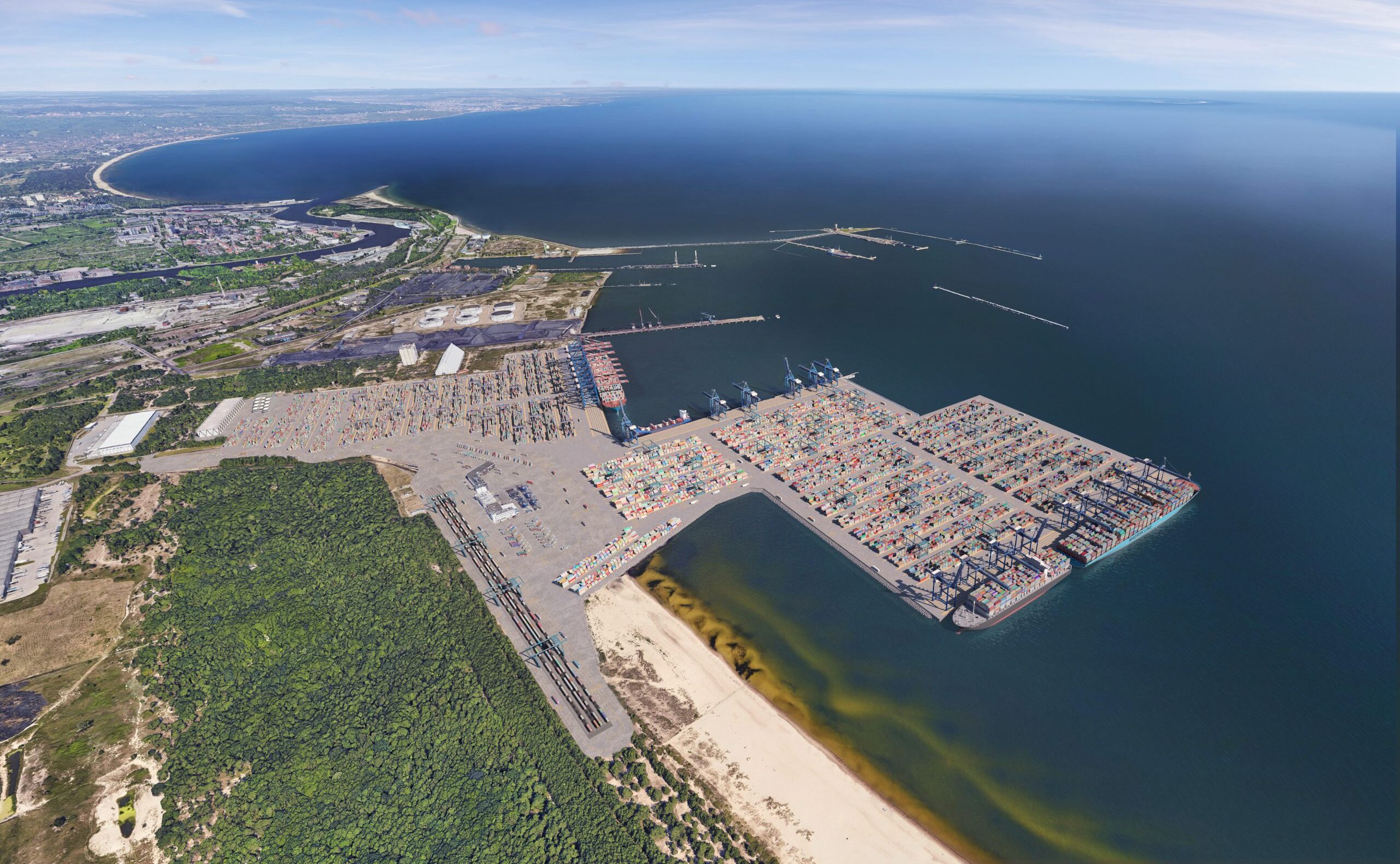 DCT Gdansk построит один из крупнейших контейнерных терминалов в Европе за €470 млн