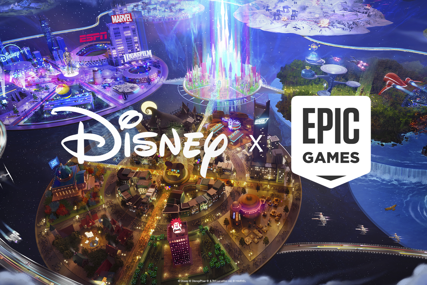 Disney инвестирует $1,5 млрд в Epic Games